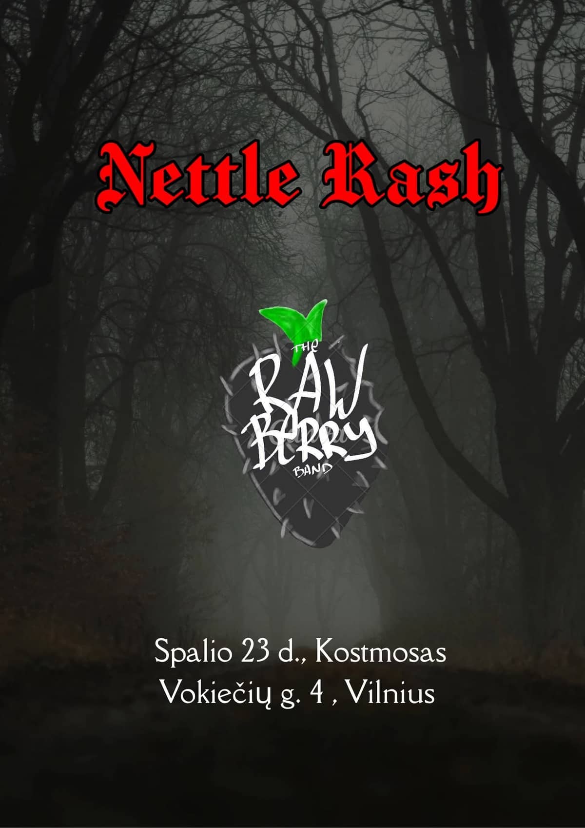 Nettle Rash ja The Raw Berry Band Kostmoses