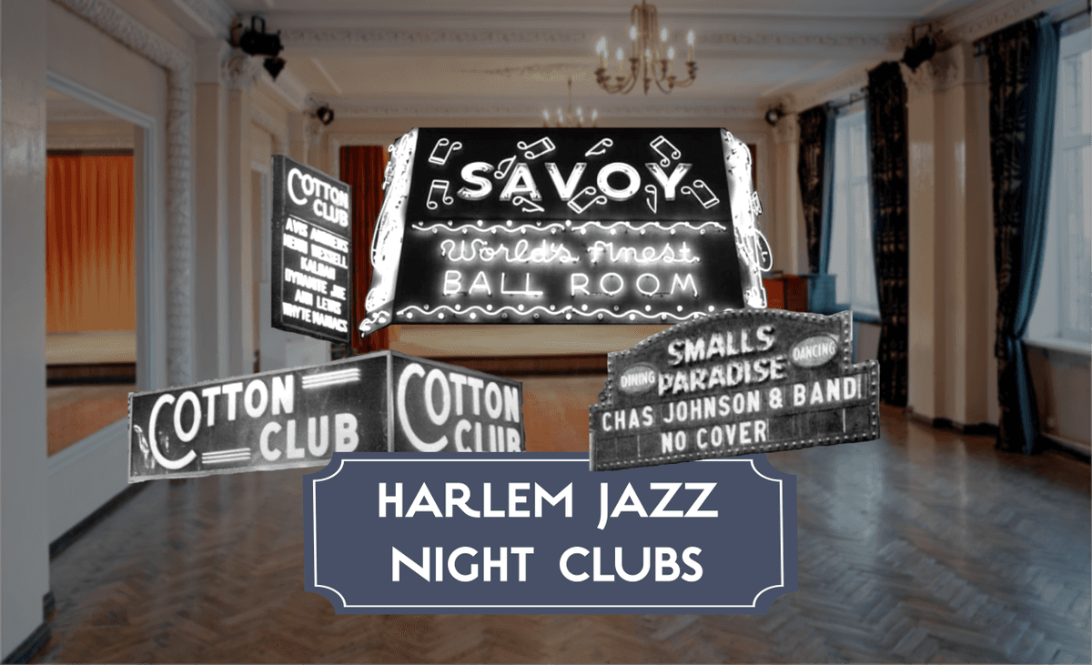 Harlem Jazz Night Clubs | loeng + tantsud