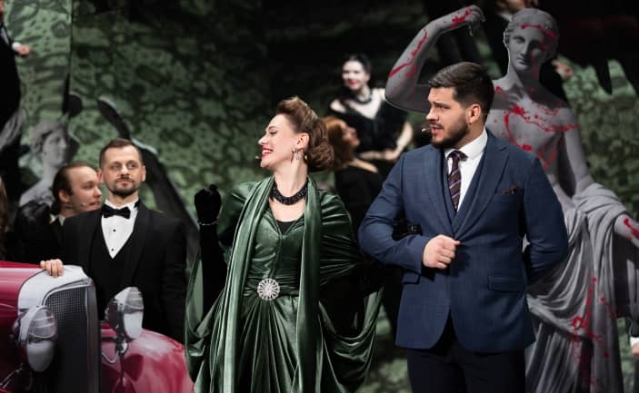 Daugavpilsi teatri etendus "Agrā rūsa"