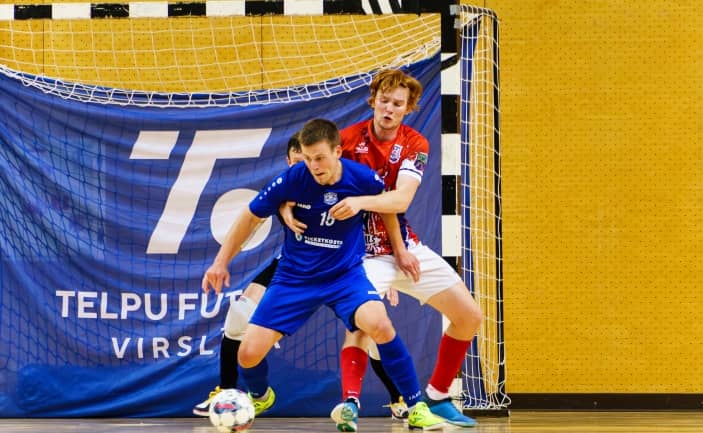Saalijalgpalli kõrgliiga | AVClub vs Squad/Samgus Aizkraukle