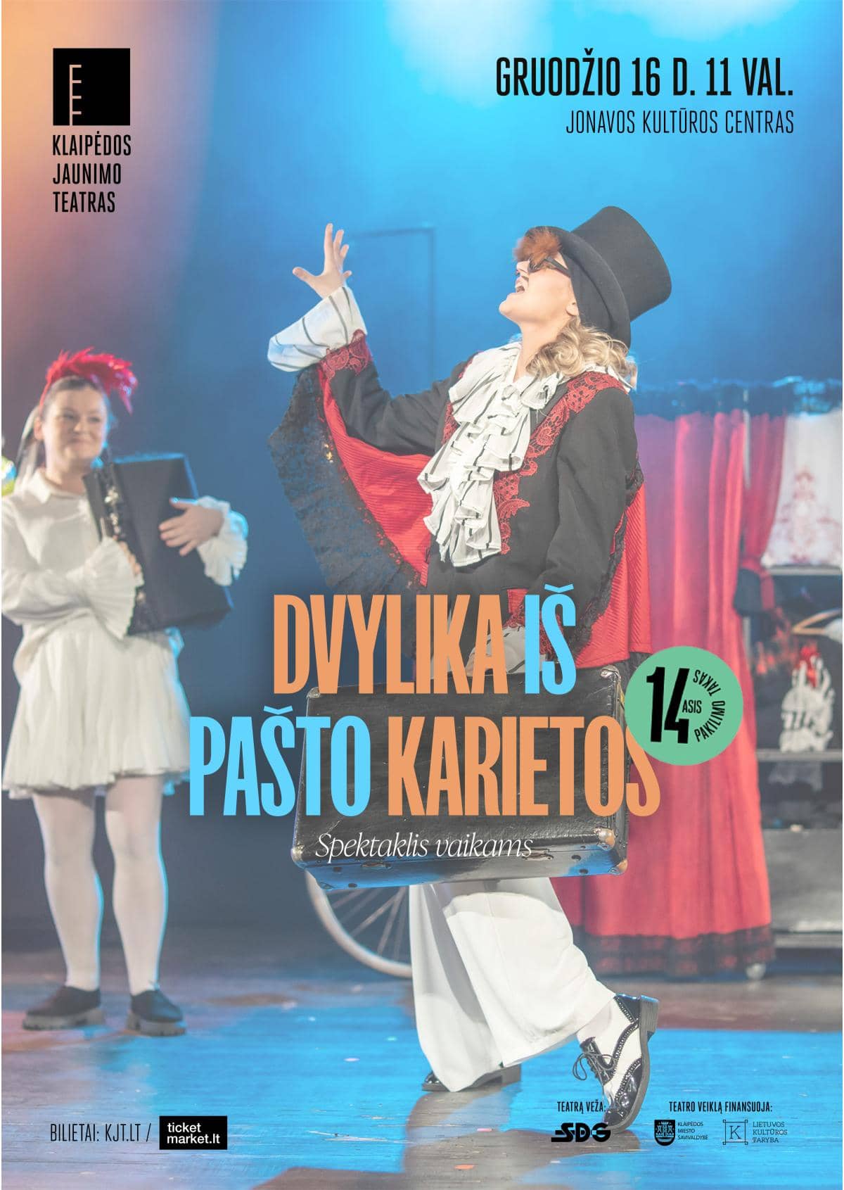 Lavastus „Dvylika iš pašto karietos“ Jonavas