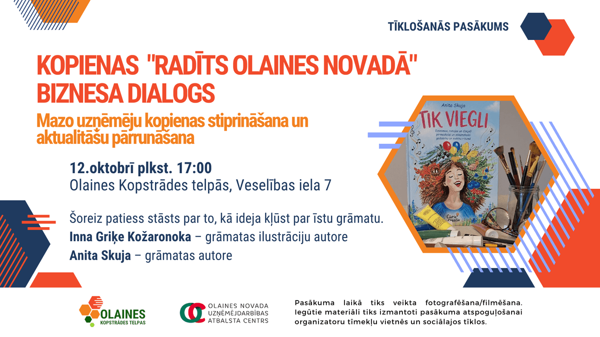 Kogukonna "Loodud Olaine piirkonnas" äridialoog 12.10.