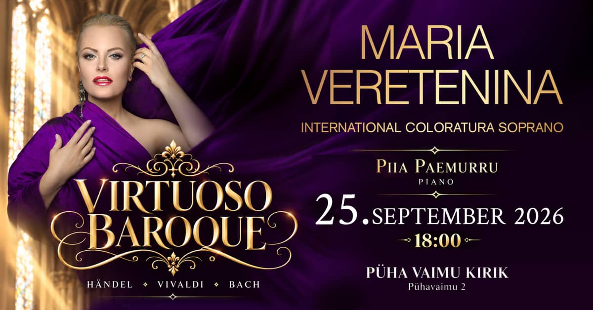 Virtuoso Baroque. Maria Veretenina ja Piia Paemurru