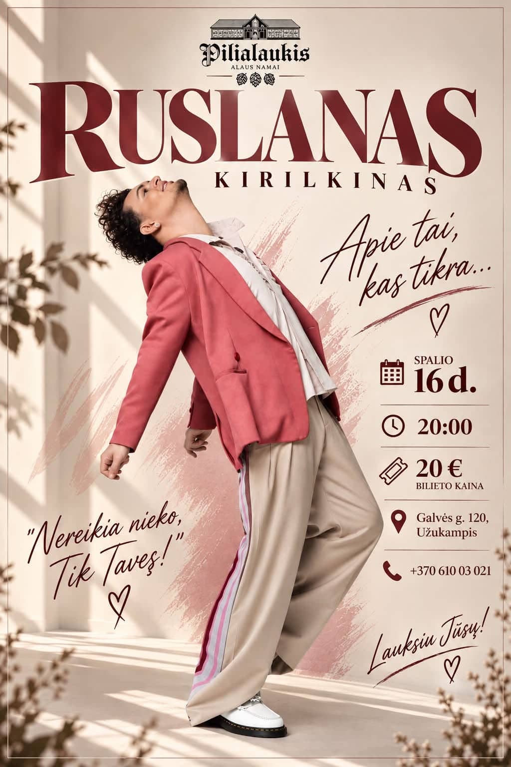 RUSLANAS KIRILKINAS – „SELLEST, MIS ON TÕELINE…“