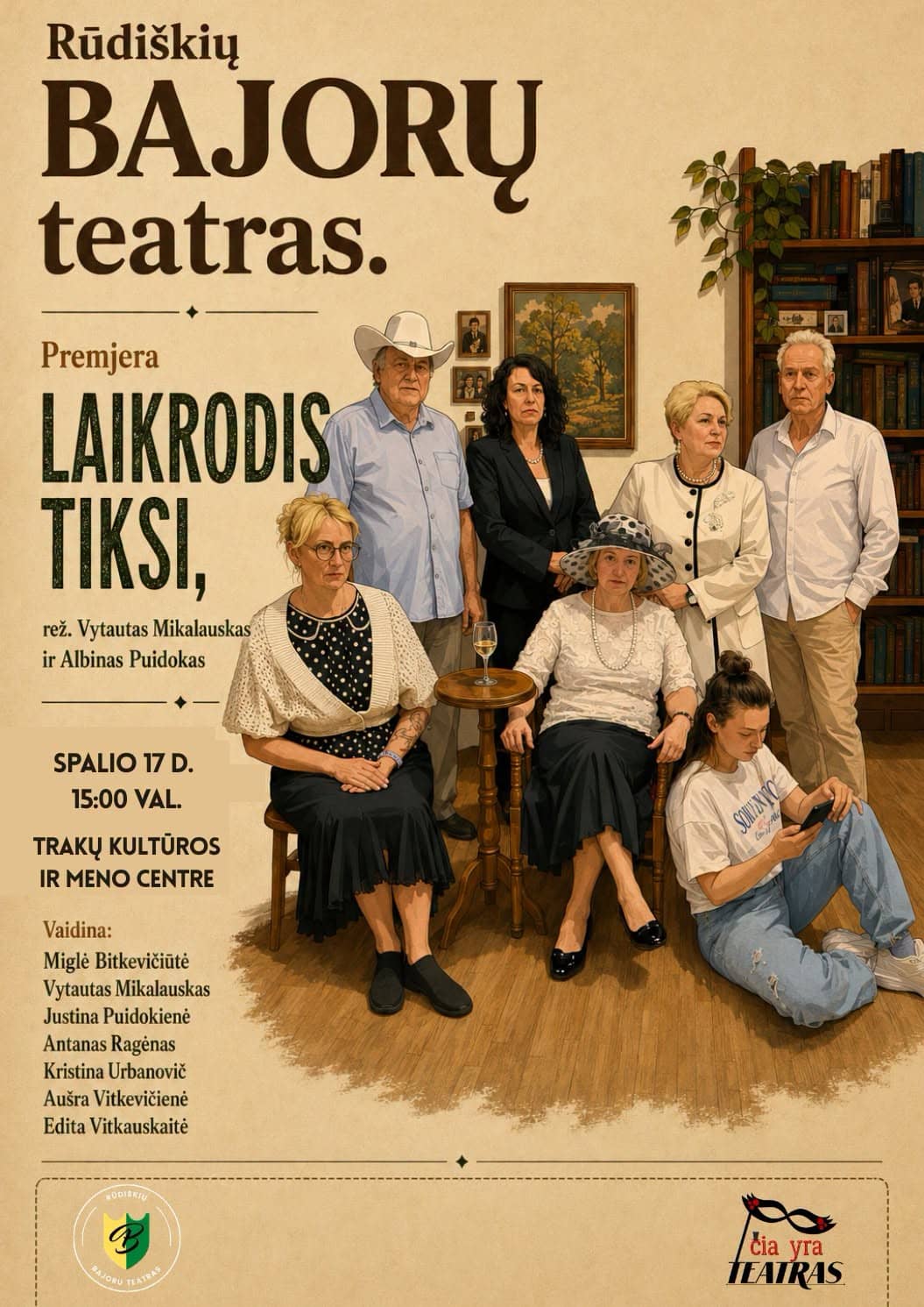 Esietendus LAIKRODIS TIKSI