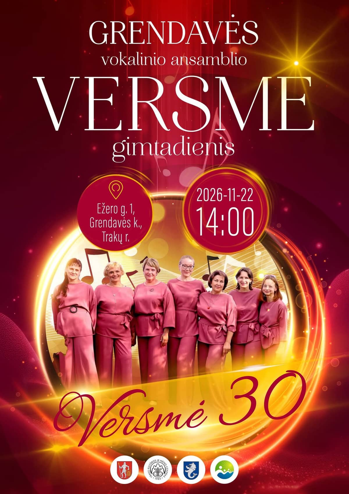Grendavė vokaalansambli VERSMĖ sünnipäev