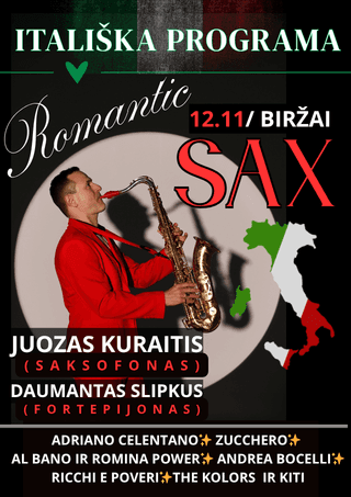 Kontsert „Romantic Sax“
