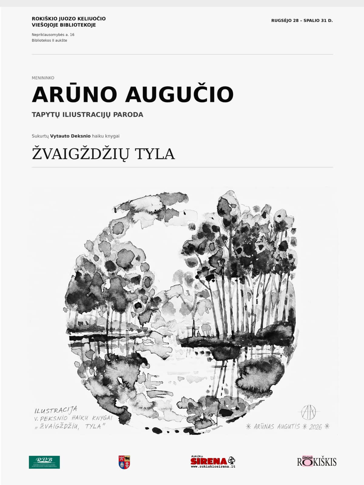 Arūnas Augutise maalitud illustratsioonide näitus