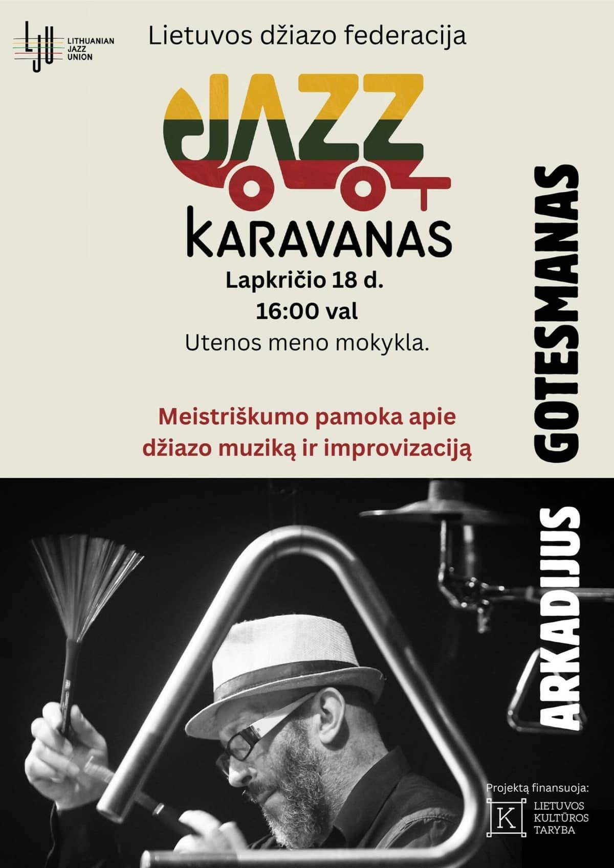 Meistriklass džässmuusikast ja improvisatsioonist