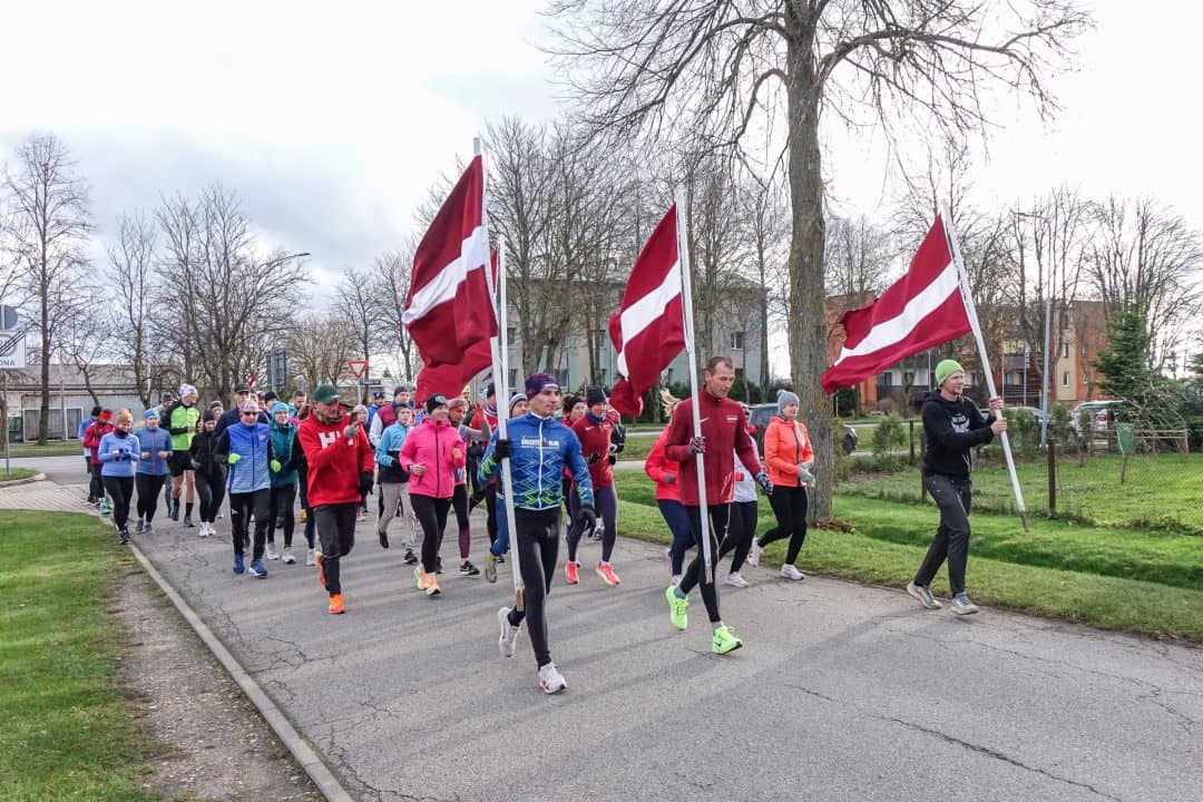 „Jookse, kõnni või sõida jalgrattaga läbi Läti kontuuri Ventspilsis“