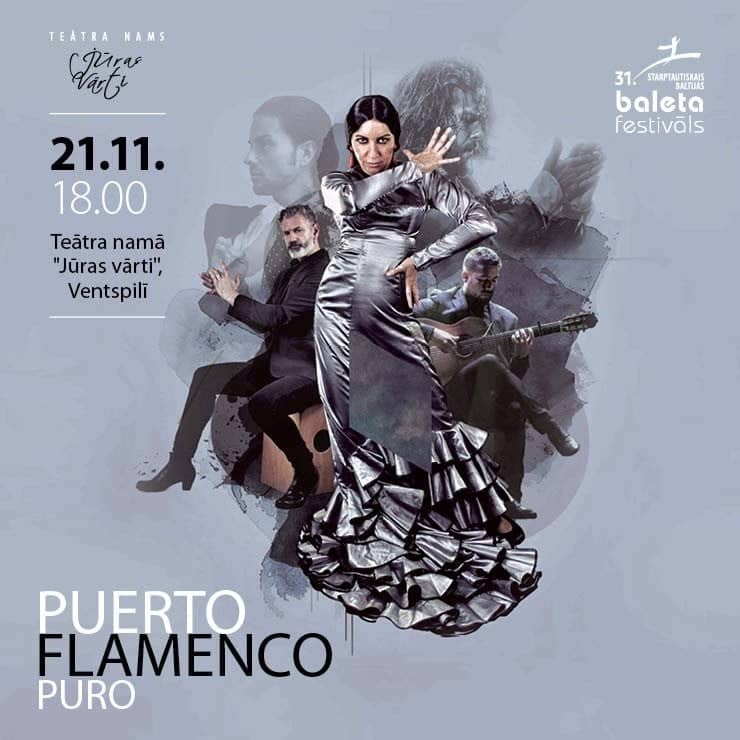 Hispaania flamenkotrupi “Puerto Flamenco” etendus “Puro”