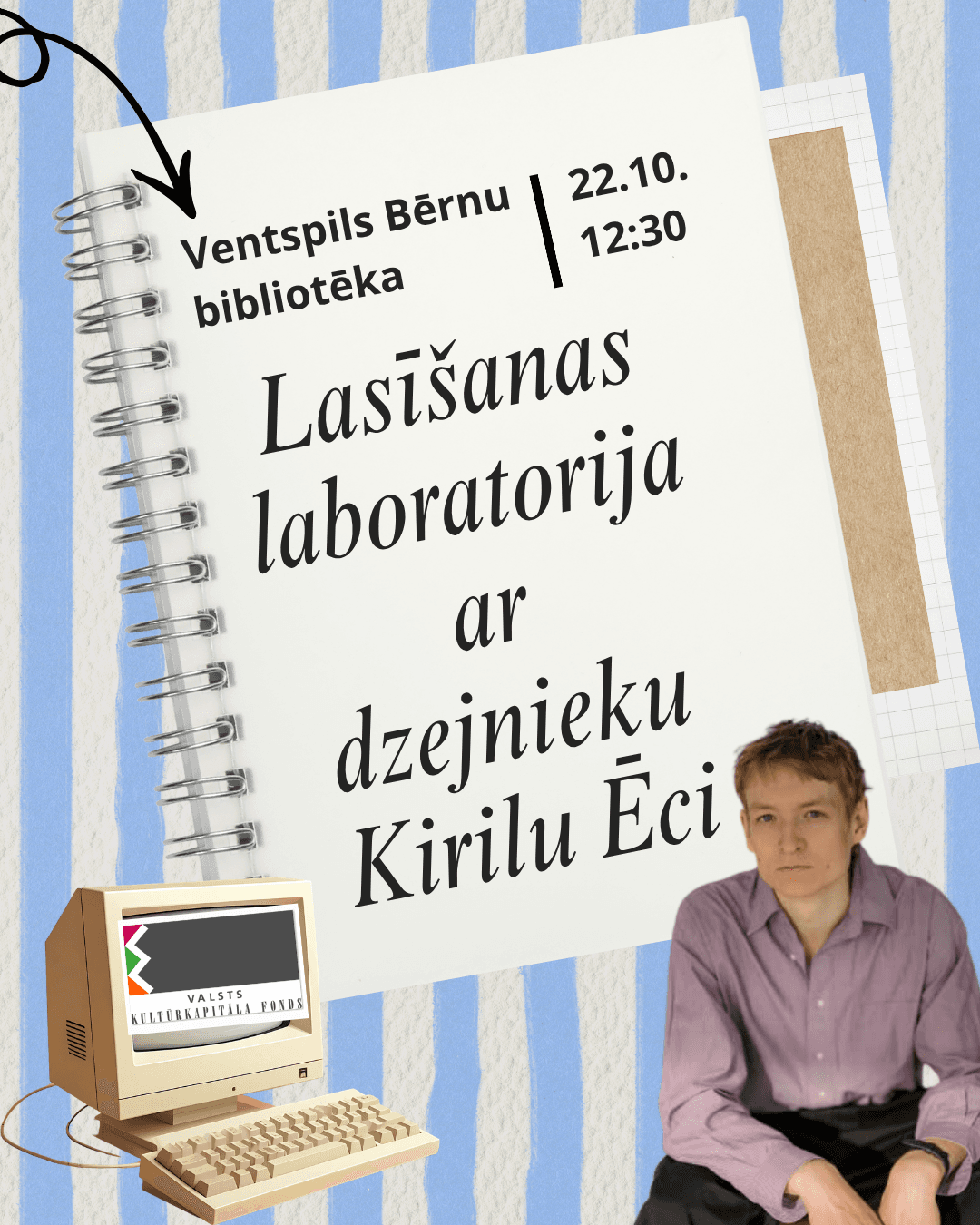 Kohtumine luuletaja Kirill Etsiga Laste raamatukogus